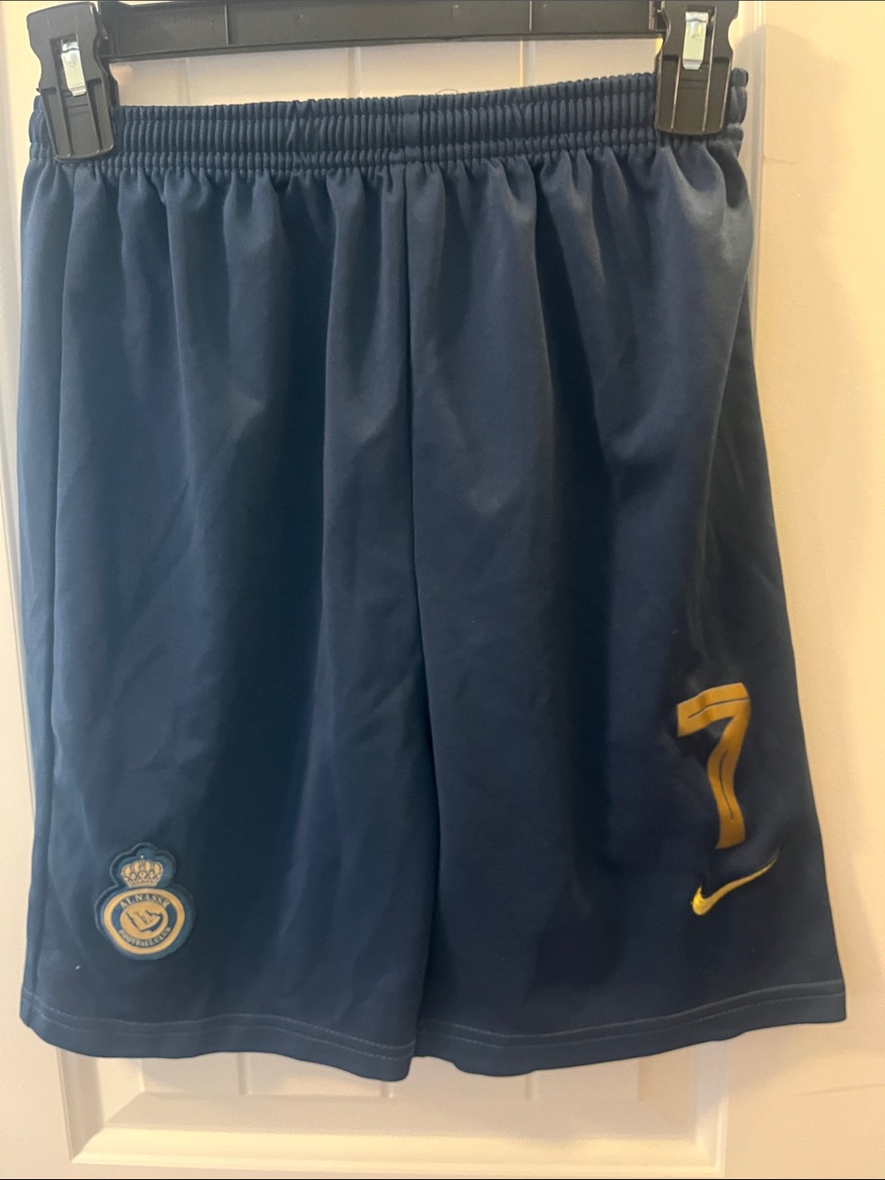 Nike Kids Navy Jersey with Gold Logos - Picture 3 of 6